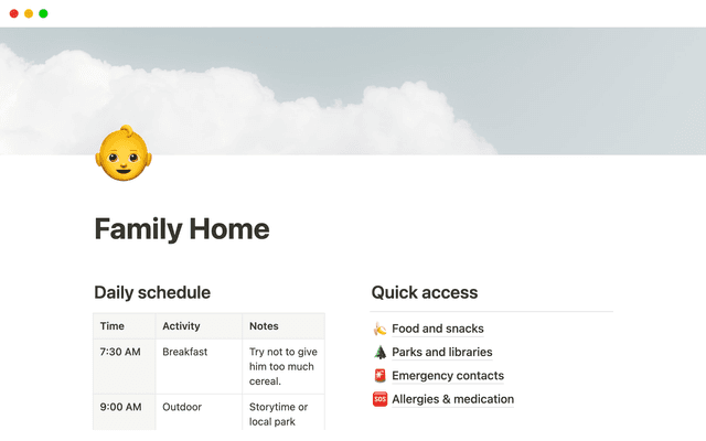 Family home