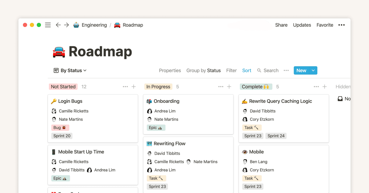 This project management system helps your engineering team track every initiative