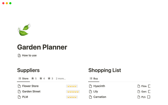 Garden Planner