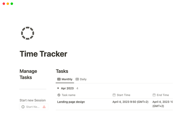 Time Tracker