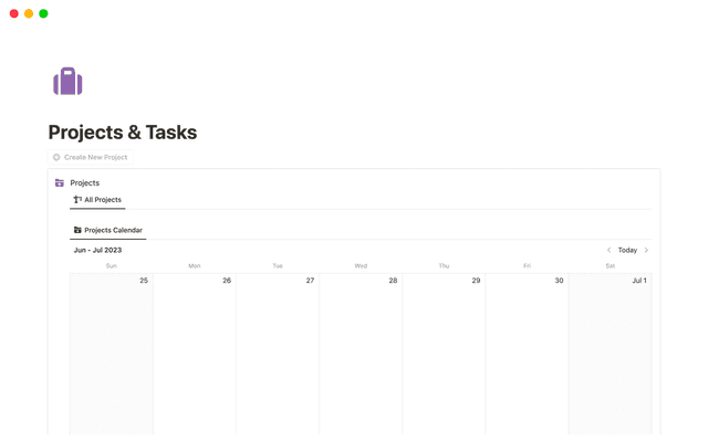 Seamless Projects