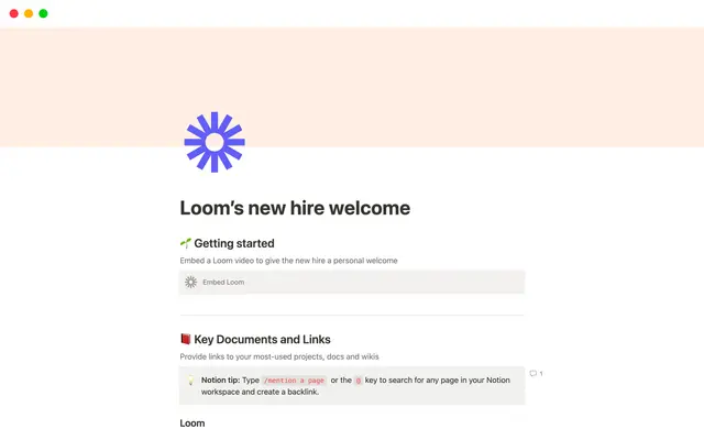 New Hire Welcome
