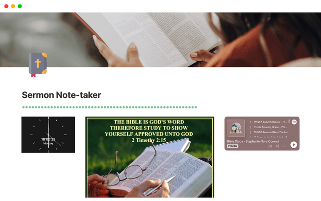 Sermon Note-taker