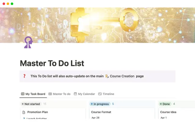 Course Creator Templates