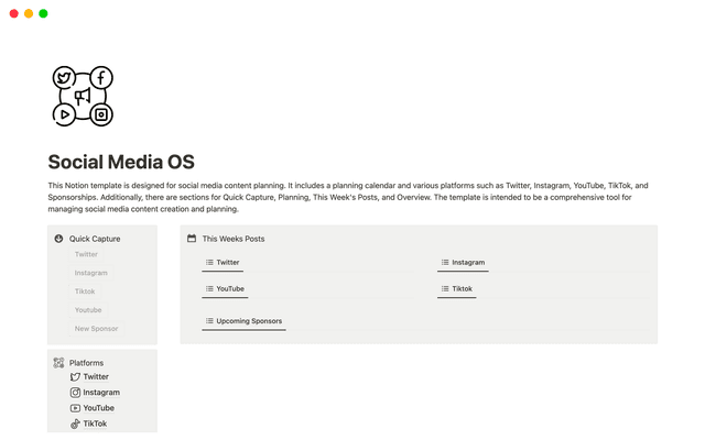 Social Media OS
