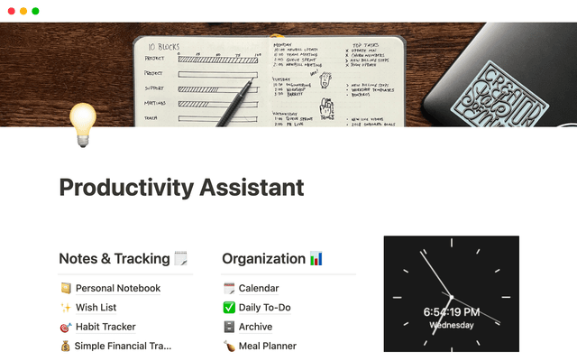Productivity Assistant